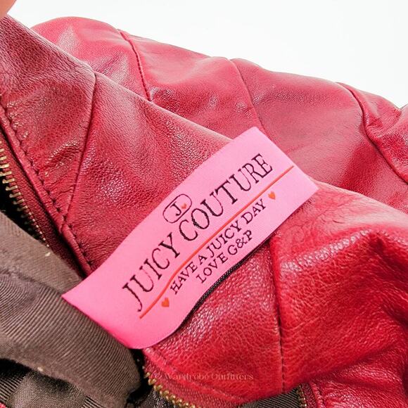 Vintage Y2K Juicy Couture Lock Large 'Gossip' Hobo Handbag - Picture 8 of 10